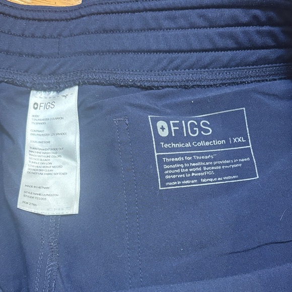 Figs women’s wide leg high waisted - Picture 2 of 3